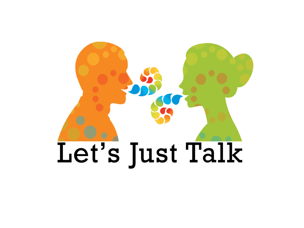living the potential let's just talk show youth logo
